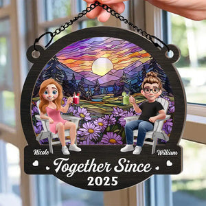 You And Me We Got This - Personalized Couple Custom Shaped Acrylic Plaque