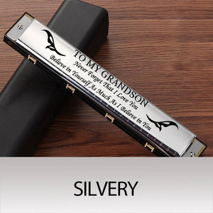 To My Grandson-Never Forget That I Love You-Harmonica