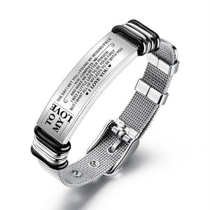 To My Love - You're My Missing Piece - Stainless Steel Bracelet