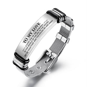To My Love - My Sunshine - Stainless Steel Bracelet