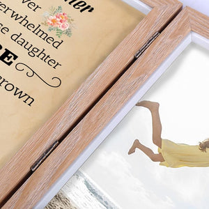 Dad To Daughter - Straighten Your Crown - Photo Frame