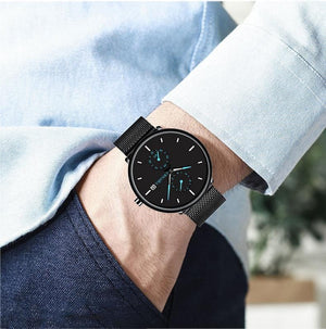 To Our Son - Engraved Luxurious Casual Quartz Wrist Watch