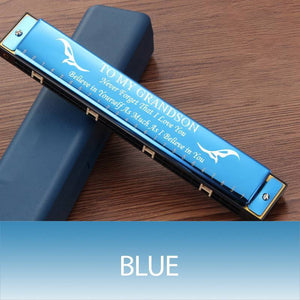 To My Grandson-Never Forget That I Love You-Harmonica