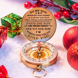 Dad To Son-Enjoy The Ride - Compass