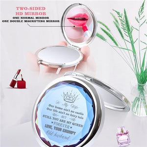 To My Wife - You Are My Queen Forever - Pocket Mirror