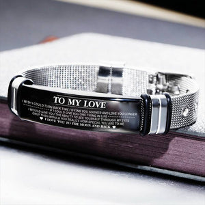 To My Love - How Special You Are to Me - Stainless Steel Bracelet