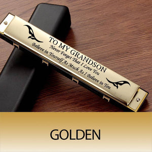 To My Grandson-Never Forget That I Love You-Harmonica
