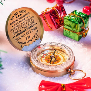 Dad To Son-Enjoy The Ride - Compass