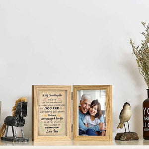 To My Granddaughter - Straighten Your Crown - Photo Frame