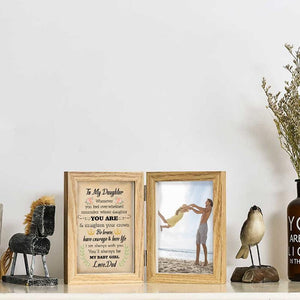 Dad To Daughter - Straighten Your Crown - Photo Frame