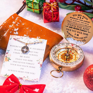 Mom To Son-Enjoy The Ride - Compass