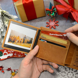 To Our Daughter - Genuine Premium Leather Card Wallet