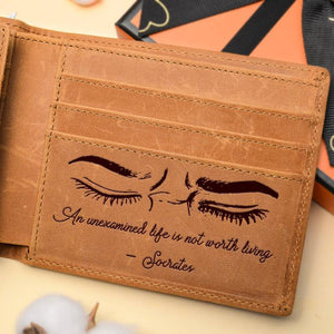 Socrates Motivational Quotes - Bifold Wallet