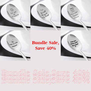 Engraved Coffee Spoon - Best Gift for Family and Friend