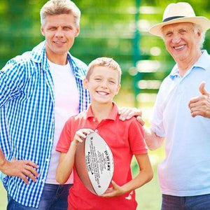 To My Grandson - Football- Never Lose