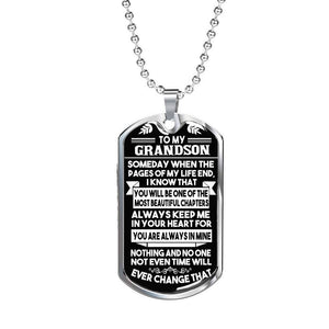 To My Grandson - Necklace-TEST 2025-7-19