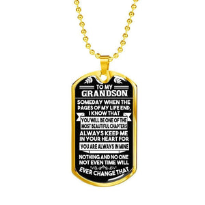 To My Grandson - Necklace-TEST 2025-7-19