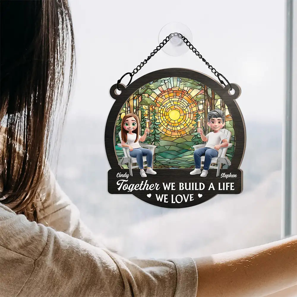 You And Me We Got This - Personalized Couple Custom Shaped Acrylic Plaque