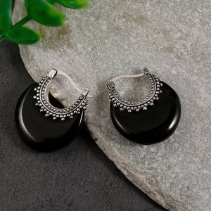 Vintage Natural Stone Earrings