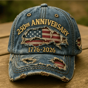 US 250th Anniversary Casual Print Hat