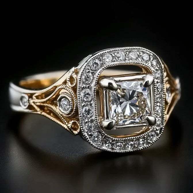 Vintage Ancient Bright Ring