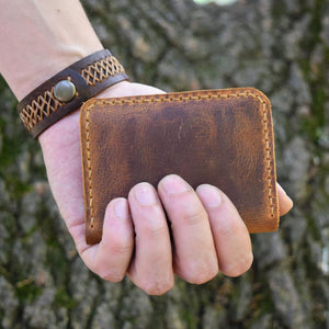 Mom To Daughter -You Will Never Lose- Leather Bifold Wallet