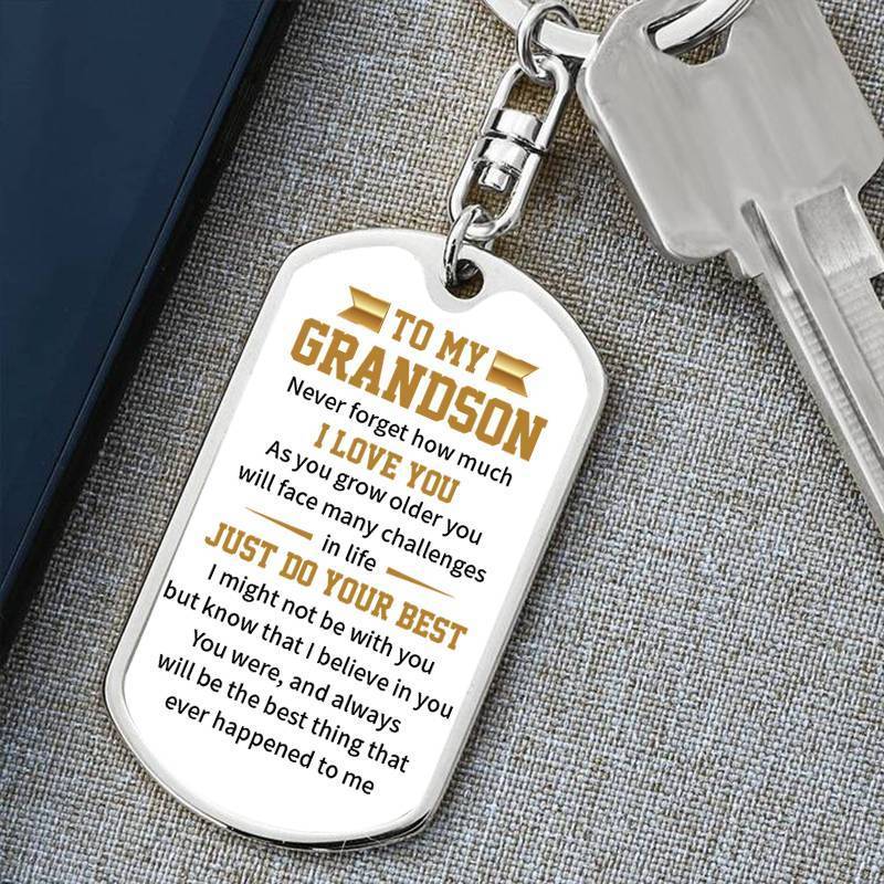 Grandson Keychain