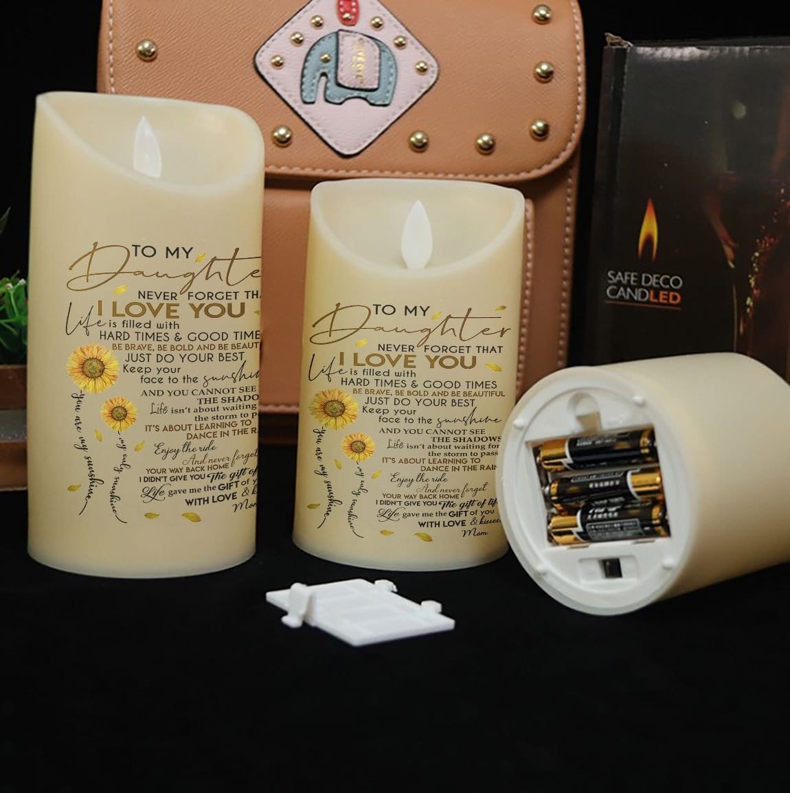 To my daughter LED candle