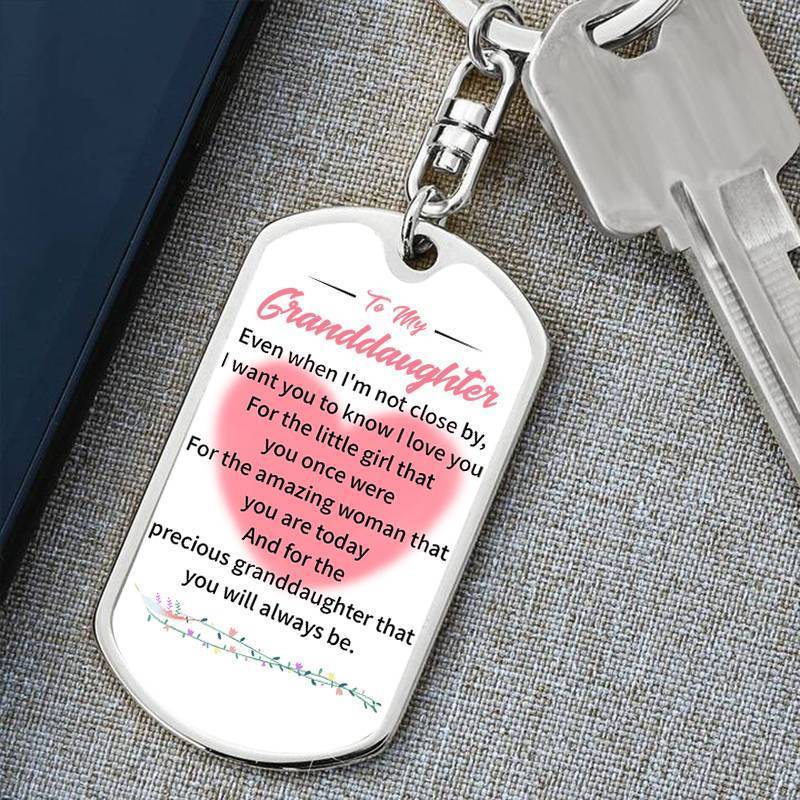 Granddaughter Keychain