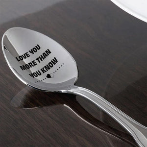 Engraved Coffee Spoon - Best Gift for Family and Friend