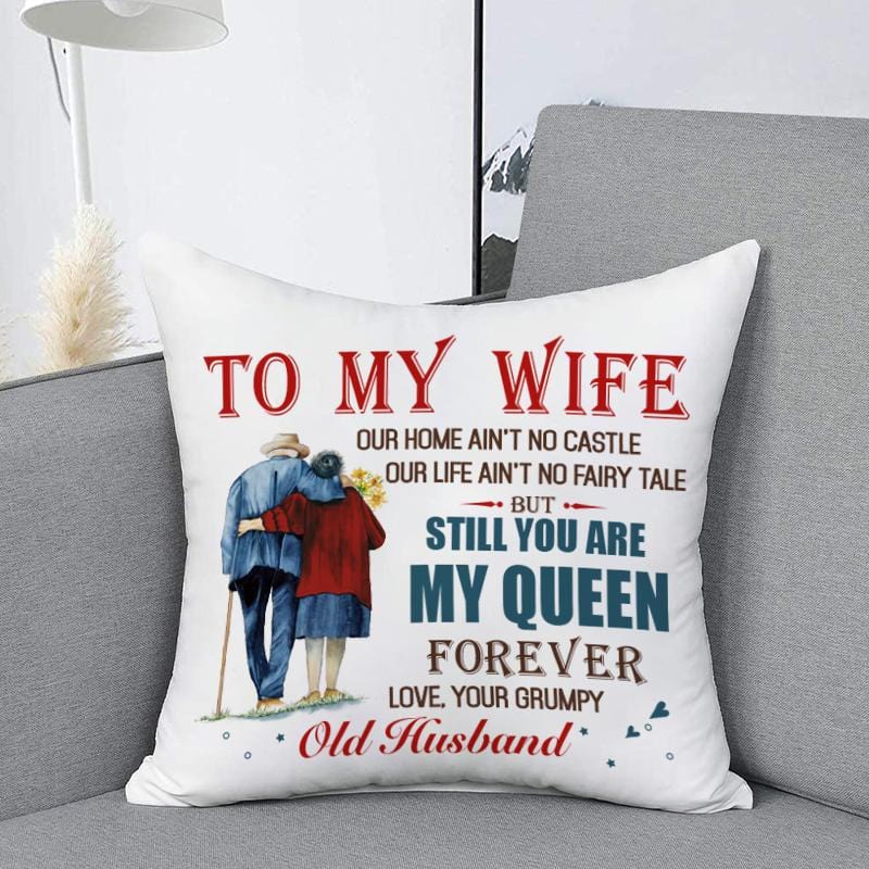 Husband To Wife - You Are My Queen Forever - Pillowcase