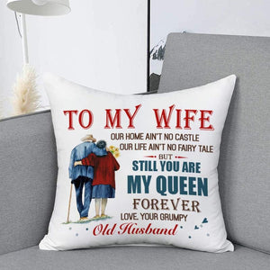 Husband To Wife - You Are My Queen Forever - Pillowcase