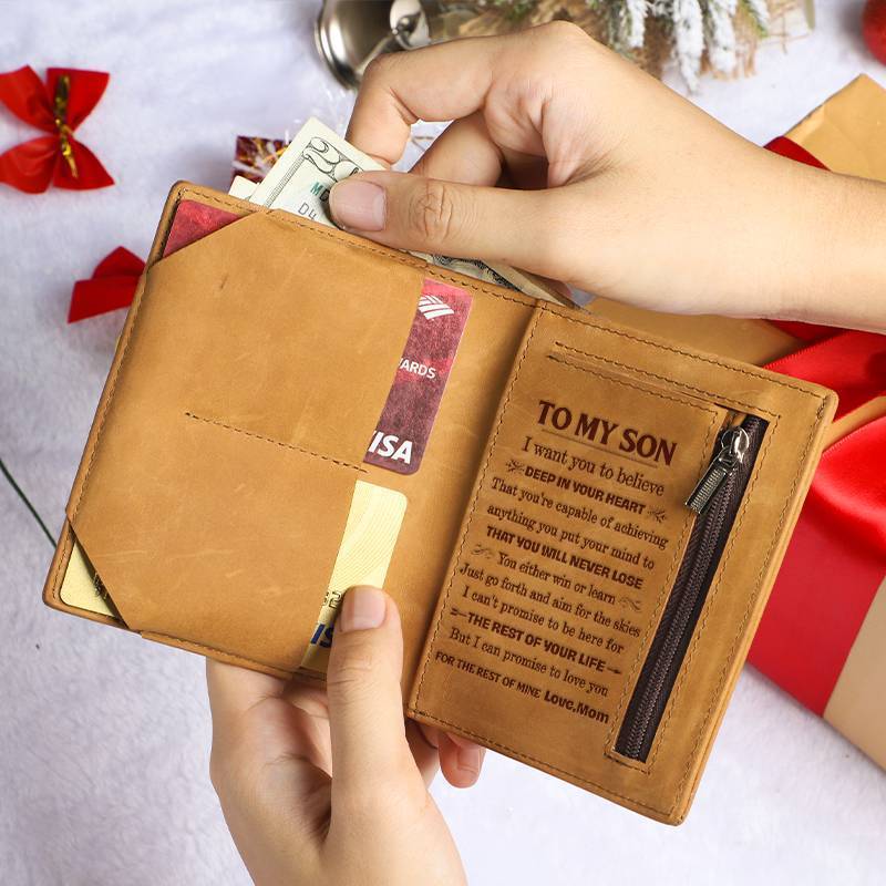 Mom To Son - You Will Never Lose -  Wallet