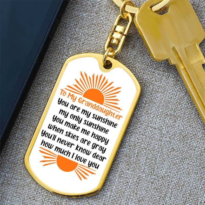 To My GrandDaughter - Sunshine lyrics - Keychain