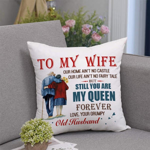 Husband To Wife - You Are My Queen Forever - Pillowcase