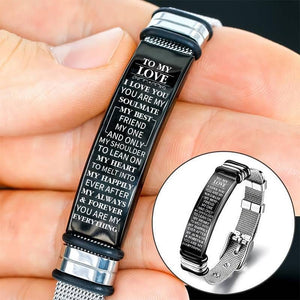 To My Love - Soulmate - Stainless Steel Bracelet