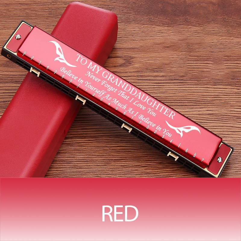 To My Granddaughter-Never Forget That I Love You-Harmonica