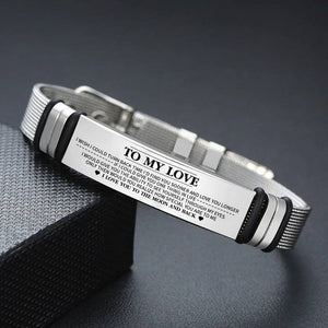 To My Love - How Special You Are to Me - Stainless Steel Bracelet