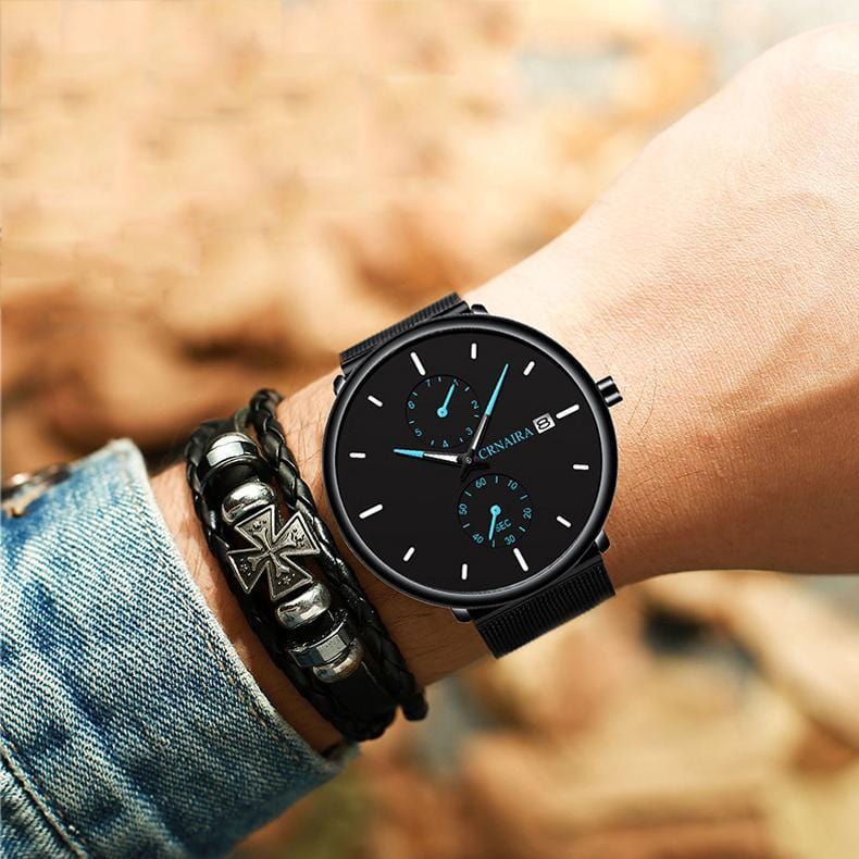 To Our Granddaughter - Engraved Luxurious Casual Quartz Wrist Watch