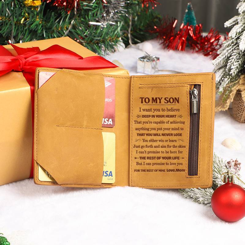 Mom To Son - You Will Never Lose -  Wallet