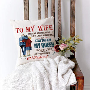 Husband To Wife - You Are My Queen Forever - Pillowcase