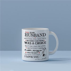 To My Husband - Falling In Love - Coffee Mug