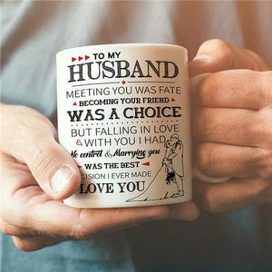 To My Husband - Falling In Love - Coffee Mug