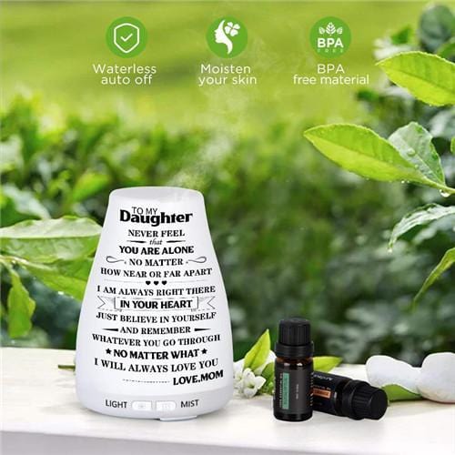 Mom To Daughter - Engraved Essential Oil Diffuser