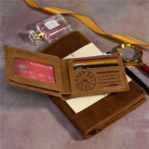 I Am Still Alive - Genuine Leather Wallet