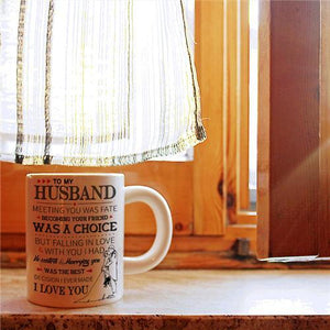 To My Husband - Falling In Love - Coffee Mug