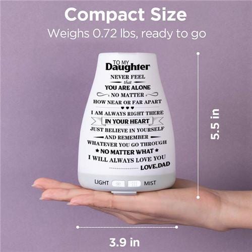 Dad To Daughter - Engraved Essential Oil Diffuser