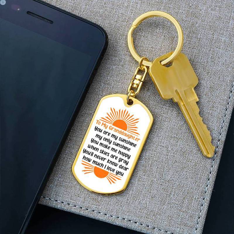 To My GrandDaughter - Sunshine lyrics - Keychain