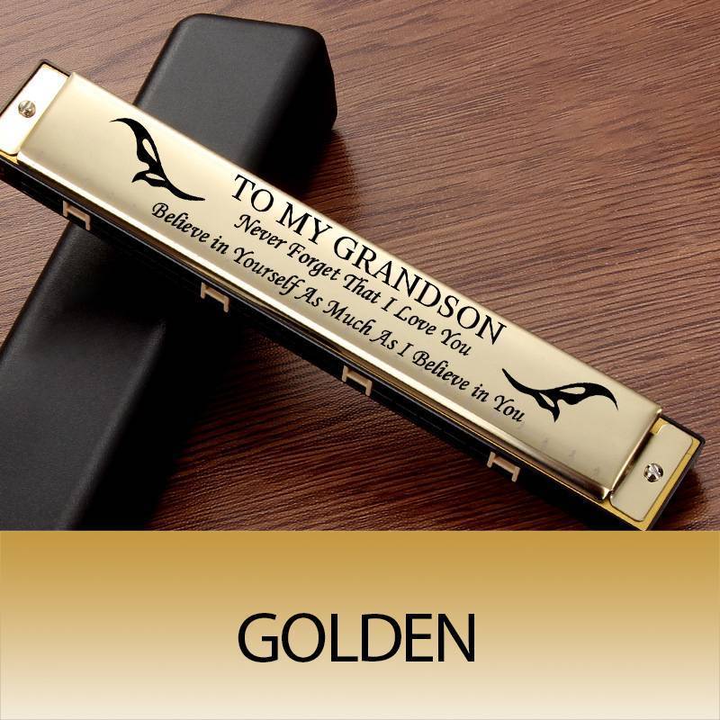 To My Grandson-Never Forget That I Love You-Harmonica