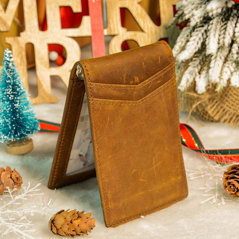 To My Grandson - Never Lose - Money Clip Wallet